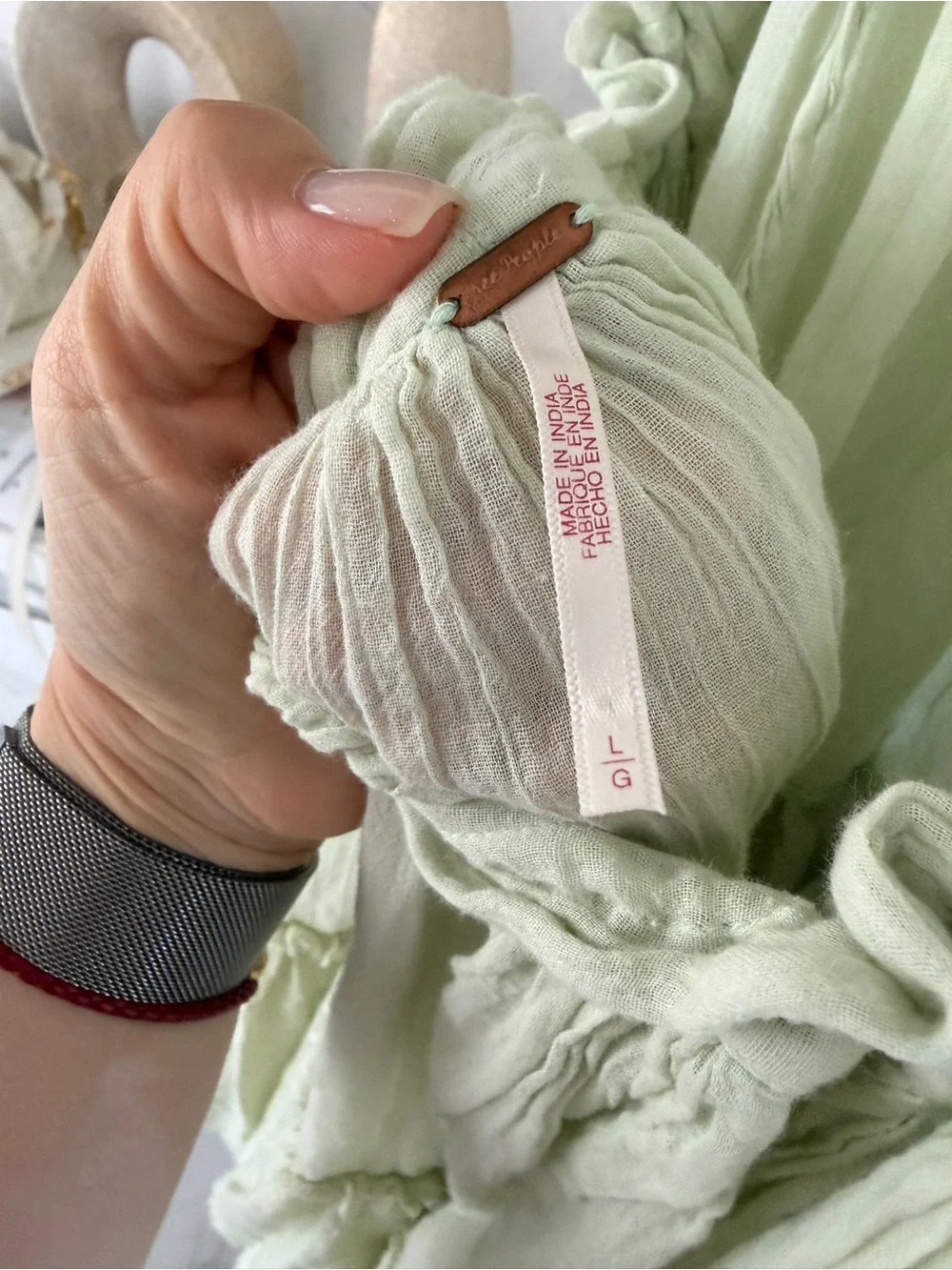 Free People Sage 100 degree mini dress, L, sku 72 - Picture 7 of 7